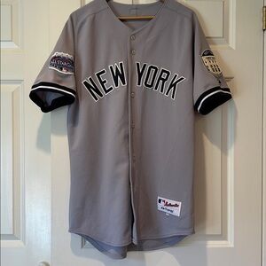 Jorge Posada New York Yankees jersey MLB Majestic Authentic